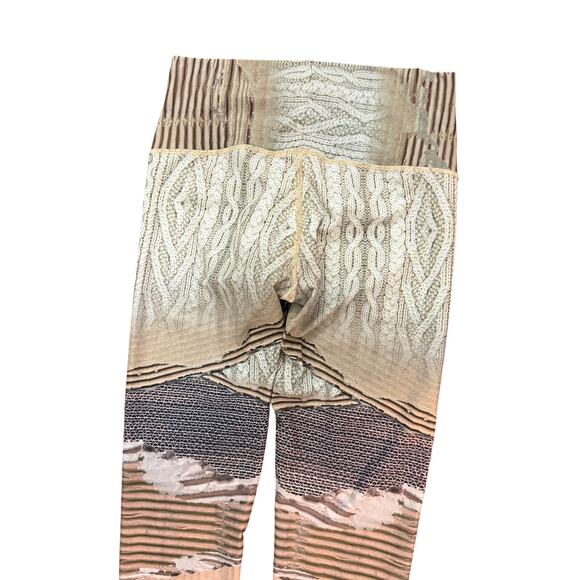 Niyama Sol leggings sz L beige copper tones - Picture 2 of 7